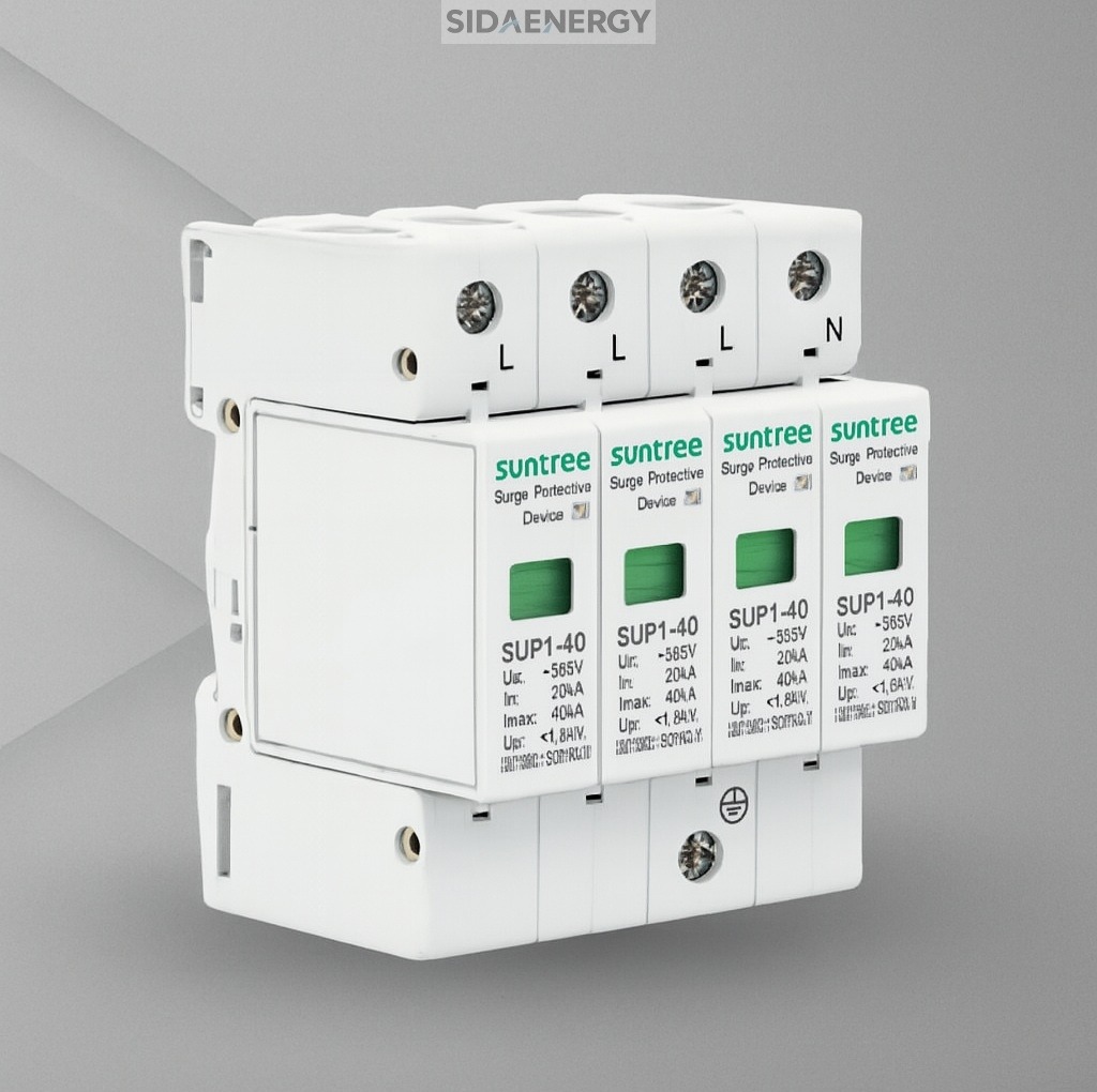 سرج ارستر نیروگاه خورشیدی SUNTREE سه فاز چهار پل 385V-40KA-AC