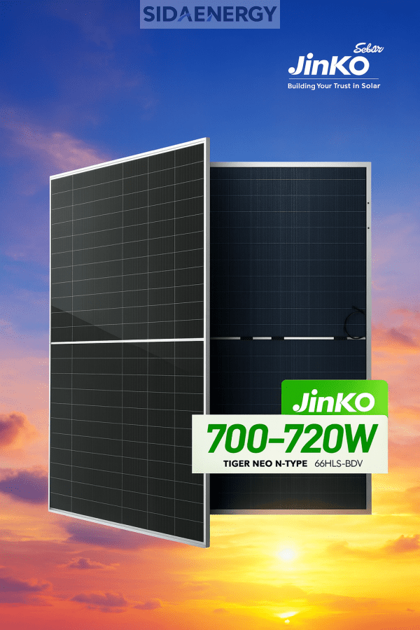 پنل خورشیدی برند JINKO-SOLAR TIGER-Neo 710W